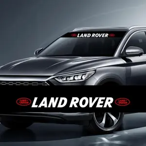 Car Windshield Sunshade Sticker, Compatible with Land Rover Range Rover L322 Sport Discovery 4 Freelander, Car Decoration Accessories