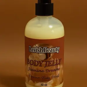 LavishBeauty Jasmine Dreams Body Jelly Body Wash - 12 oz Premium Body Mist for Luxurious Skin Care