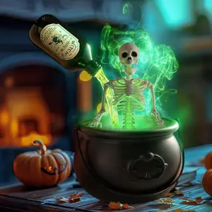 Halloween Magic Floating Potion Bottle Diffuser, Bat Bucket Hocus Pocus Party Decor, Halloween Decoration Supplies Gifts