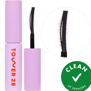 Tower 28 Beauty Mini MakeWaves Lengthening + Volumizing Mascara