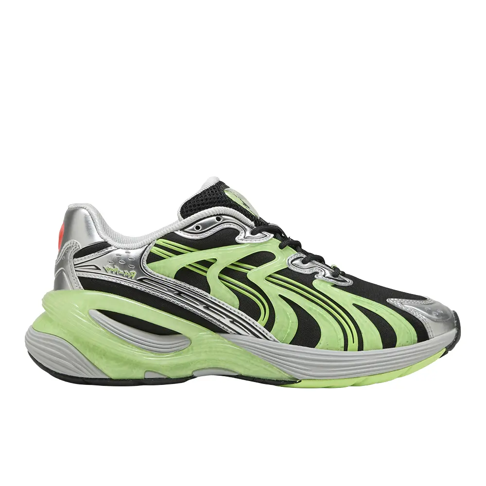 PUMA Mens X Rick And Morty Inverse Lace Up Sneakers Shoes Casual - Black, Green