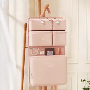 7-in-1 travel packing cubes, suitcase clothes organizer, underwear & bra storage bag, travel luggage divider, business trip clothing pouch, maternity hospital packing cubes, dorm closet organizer, moving clothes storage bag, portable travel organizer with
