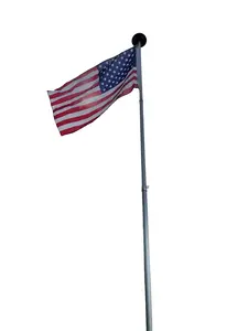 Official Flagpole Telescoping Flag Pole Set 30'