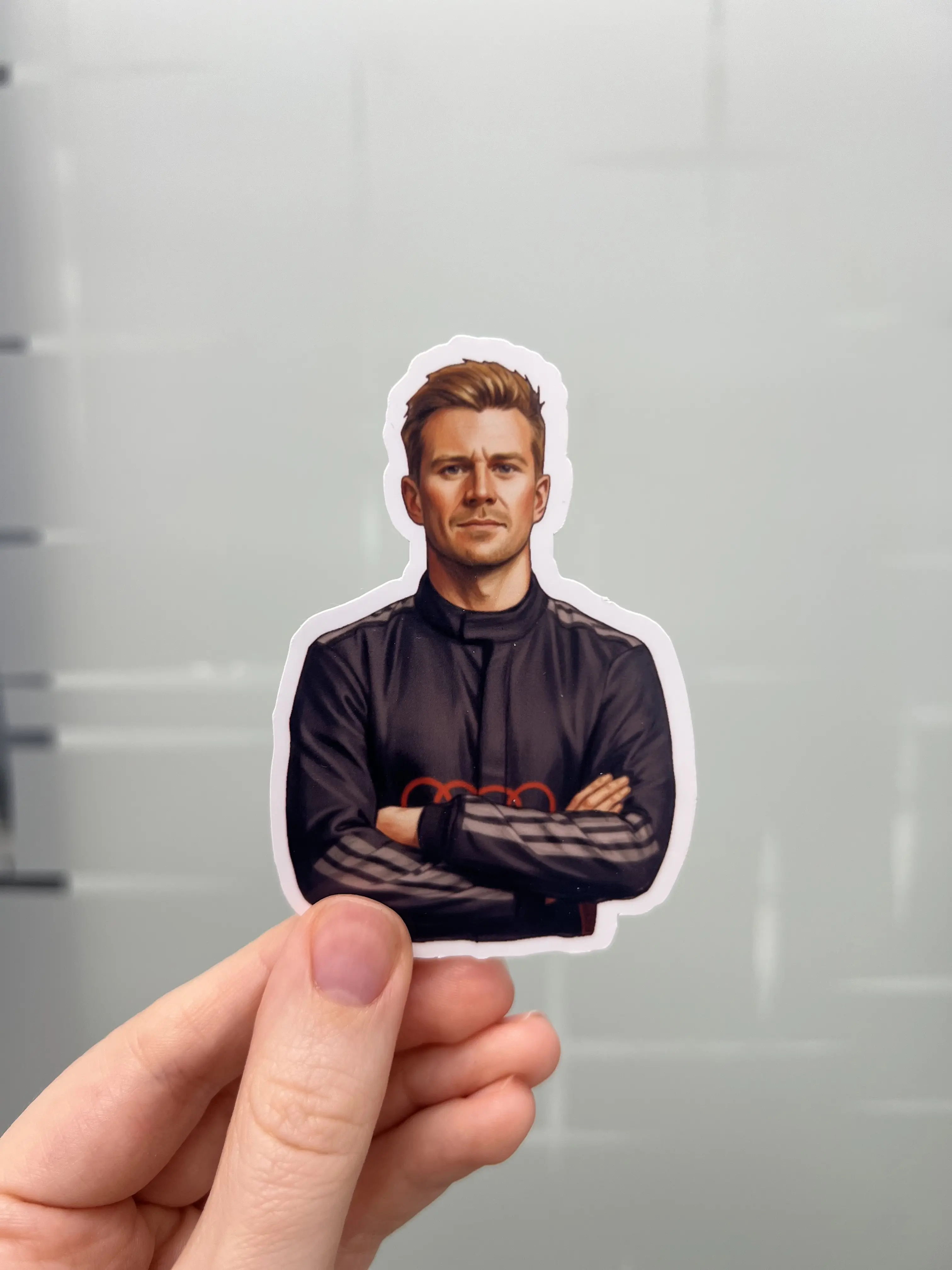 Driver Sticker Laminated