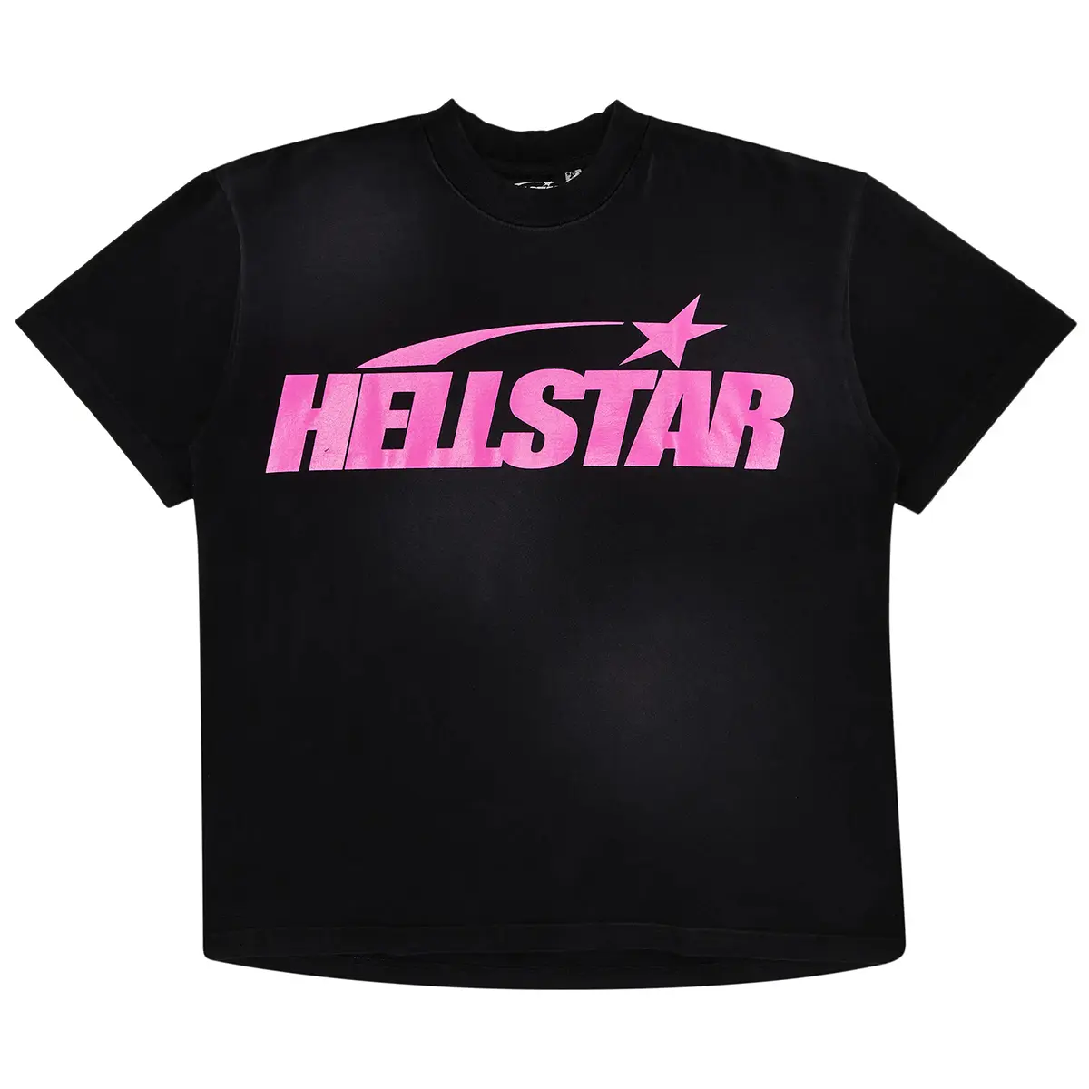 (NFC TAG 100% Authentic)  Hellstar Classic T-Shirt (Regular Print) 'Black/Pink'