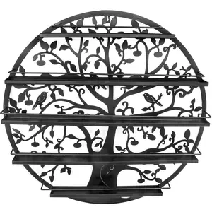 Sorbus Wall Mounted Rack Holder Display for Home and More - Perfect for Storage and Organization Decorative Organiser