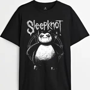 Pocket Monsters Anime T-shirt & Sweatshirt, Snorlax Sleepknot Graphic Tea, Anime & Manga Gifts