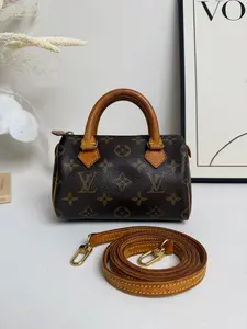Pre-owned Louis Vuitton Monogram Speedy Nano Shoulder Bag TTC0150
