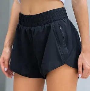 BMJL Women's Running Shorts Elastic High Waisted Shorts Pocket Sporty Workout Shorts Quick Dry Athletic Shorts Pants   #SwimWeek #Summervibes