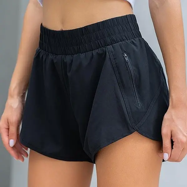 BMJL Women's Running Shorts High-Waisted Quick-Dry Athletic Shorts with Elastic Waistband, Side Pocket, 95% Polyester 5% Spandex - Relaxed Booty Fit for Running, Gym, Summer Workouts#TikTokShopFallDealsForYou