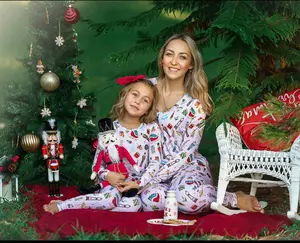 Womens Bamboo Nutcracker Adult pajamas, Family Matching Christmas Pajamas, Women's Christmas Pajamas, Adult Christmas Pajamas, Women’s PJs