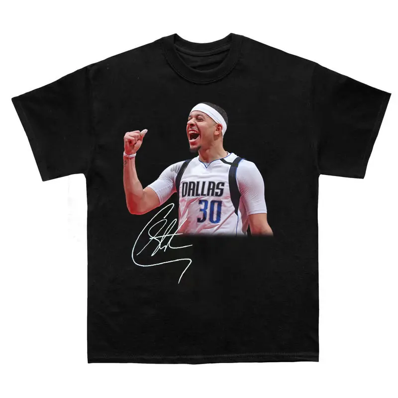 Seth Curry Basketball Graphic T-Shirt – Streetwear Tee for True Hoops Fans