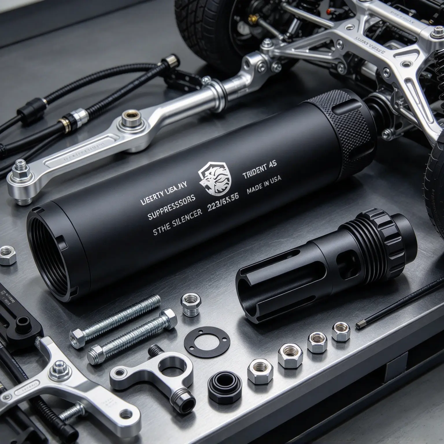 Ghost Car Modification Hollow Cylinder Hardware
