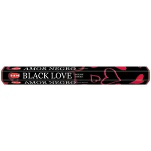 Hem Hexagon Black Love Incense Sticks