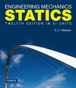 USED Book - Engineering Mechanics Statics SI by Russell C. Hibbeler (Paperback) - english