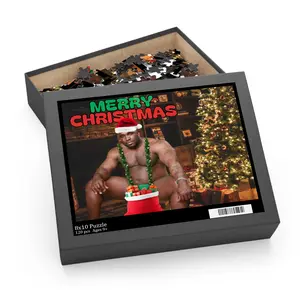 Christmas Prank Puzzle - Santa By The Fire