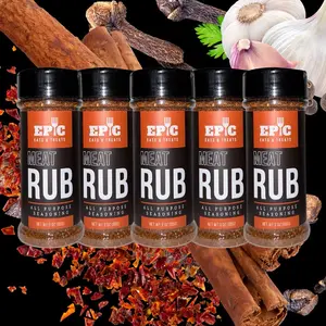 5 - MEAT RUB SPICE BUNDLE - EPIC EATS & TREATS Flavor