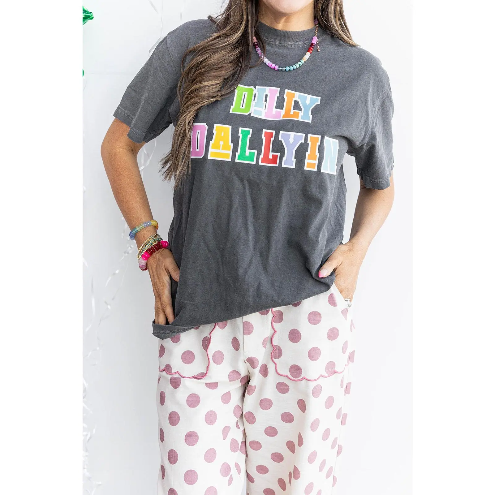 Dilly Dally on Pepper T-shirt