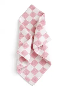 Phufy® Bliss Checkerboard Mini Blanket, Strawberry
