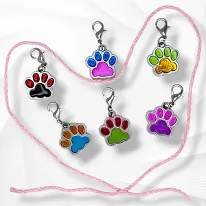 Petal Perfect Stitch Markers Set of 6 for Dog Loving Crocheters and Knitters Floral Inspired Soft Elegant Detail Crochet Tools
