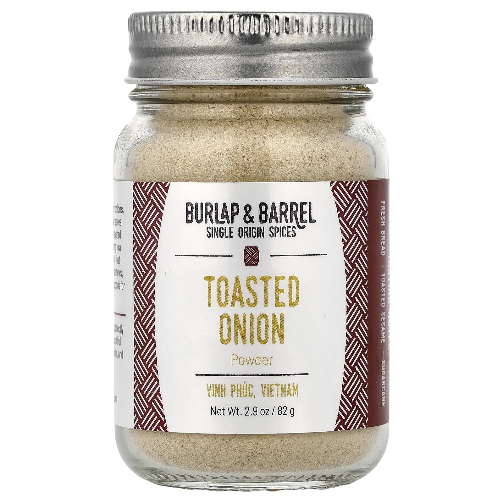 Burlap & Barrel Toasted Onion Powder, 2.9 oz (82 g)