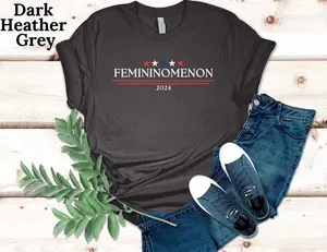 Femininomenon Shirt Political Tee Harris 2024 Tshirt Unisex Comfort vingate T-Shirt