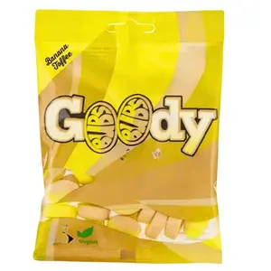 Bubs Banana Toffee Swedish Candy Skulls (90 g) Snack Soft Fruit Chewy Sweet