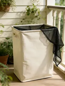 Small Space Storage Solution! Narrow Wheel Laundry Basket, Large Capacity, Breathable Mesh, Multi-Roll Design, Easy Push-Pull Movement