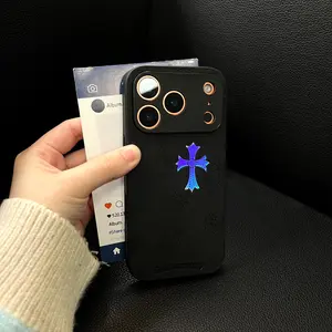 Viral Phone case Gradient-colored cross-stitch leathershockproof phone case, suitable for iPhone 1716,15,14,13, 12, and 11 Pro Max, is a high-end, fashionable phonecase suitable for both men and women.lphone 17 promax case/ 16 pluscase/16 pro max case