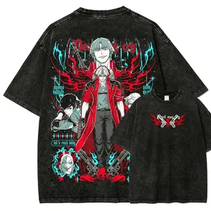 Devil May Cry Unisex Fit Washed T-Shirt 1