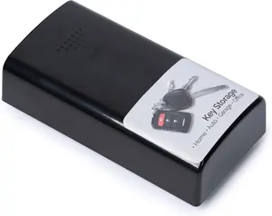 WYZworks XL Magnetic Key Hider, Outdoor Hidden Storage Compartment for Car Key Fob, Fits Keys for Cars, RVs, Boats, Homes, Airbnb Rentals and Emergencies, Diversion Safe Spare Key Holder