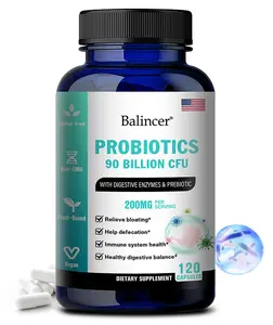 Balincer probiotic supplements support digestive health, 120 capsules.