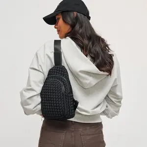 Beyond The Horizon - Woven Neoprene Sling Backpack
