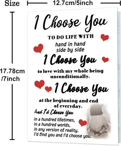 Fathers Day Card Gifts for Husband,Fathers Day Card Gifts from Wife,Happy Father'S Day Cards Gifts Decorations for Husband,Sweet Appreciation Card from Wife Smithtuy