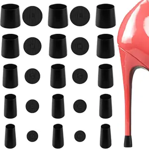15 Pairs Heel Cap for High Heel - Heel Cap Protectors for High Heel Shoes, Higher Heel Protectors - Heel Stoppers Heel Repair Caps Covers