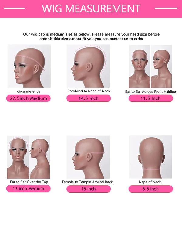 Mihugass V Part Straight Human Hair Wig Burmese Curly Glueless Upgrade Curly & Kinky Straight & Loose Body Wig No Leave V Shape Clip in Half Wig With Drawstring No Glue No Sew Beginner Friendly 200% Density Wig