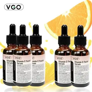 VGO Vitamin C Facial Serum Essence 30ml / 60ml& Hydrating for All Skin Types with 10% Vitamin C & 2% Vitamin E - Gentle Formula - Acn Skincare e tiktok shop finds m vgo anti-aging serum reduces facial fine line