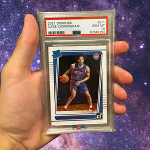 Cade Cunningham PSA 10 Rookie Donruss #211
