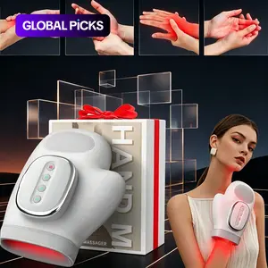Portable Hand Massager with Heating and Compression, 3 Modes, USB Rechargeable Wireless Design, Perfect for Wrist and Finger Numbness, Holiday Gift #GLOBAL PICKS