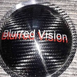 BLURRED VISION AUDIO 6″ (150mm) Carbon Fiber Dust Cap Subwoofer Speaker