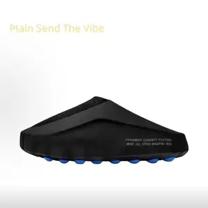 Stylish Comfortable Slip-On Slippers Unisex Style Black