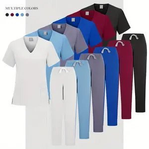 Scrubs Men Nursing Beauty SPA Uniforms Pet Clinic Store Veterinary Dentistry Work Clothes Set High-Quality Nurse Uniform