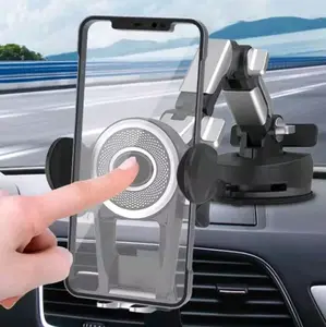Car Phone Holder with Suction Cup, 360-Degree Rotatable Car Phone Holder, Universal Car Interior Accessories for Most Cars