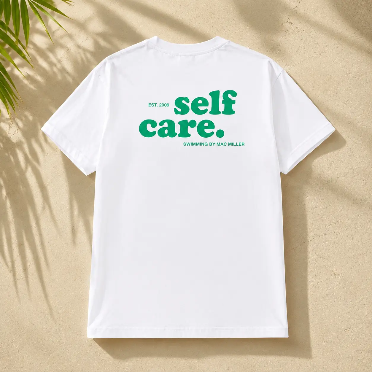 Mac Miller Self Care Swimming Graphic T-Shirt, Vintage Hip Hop Unisex Cotton Tee