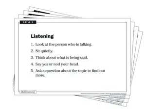 USED-Skillstreaming the Elementary School Child-Skill Posters by Dr. Ellen McGinnis (Paperback)