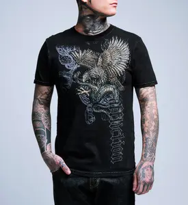 Affliction Men's T-shirt Cosmic Serpent Affliction Men's T-shirt Cosmic Serpent