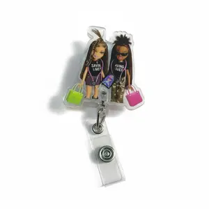 Work Bestie Badge Reel