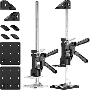 Labor-Saving Arm Jack Multifunctional Construction Jacks, Furniture Jacks，Lift Height 9 inches 400lb Load-Bearing for Installing Windows and Doors, Lifting Furniture, Woodworking Tools