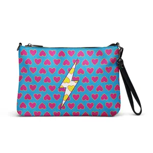 Hearts & Bolt Crossbody Bag