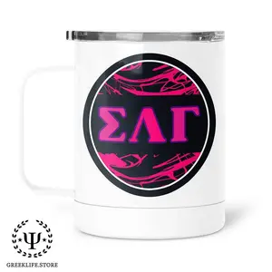 Sigma Lambda Gamma Stainless Steel Travel Mug 13 OZ